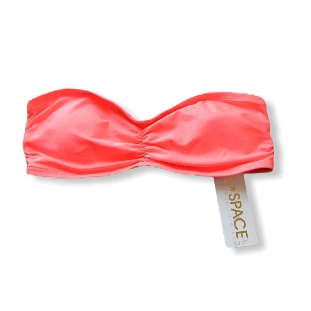 L*Space Bandeau Bikini Top NWT‎